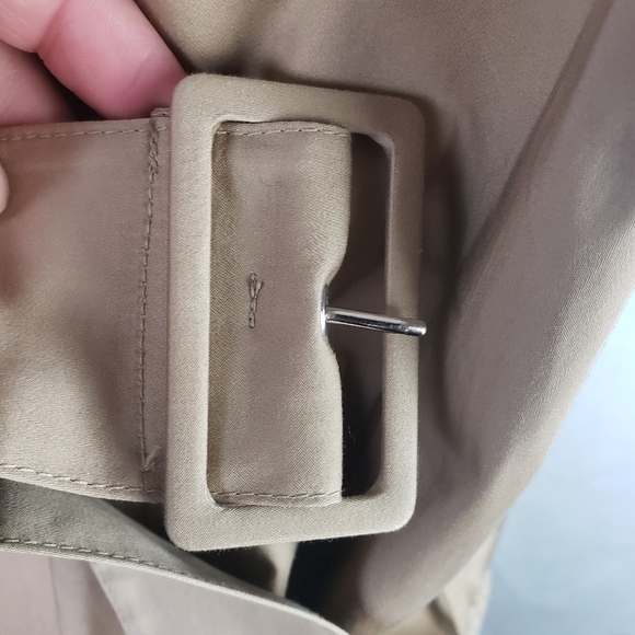 INC International Concepts Womans Lace Back Trench Coat Size 2X - Picture 6 of 12